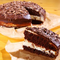 Čokoládovo-kokosová torta